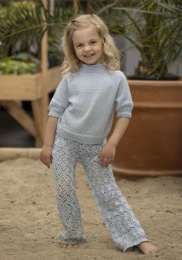 Fenja bukser - Viking Design 2516-10B Kit - 2 - 12 år - Viking Bjørk