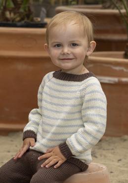 "Levi" Genser - Viking Design 2516-8B Kit - 2-12 år - Viking Bamboo