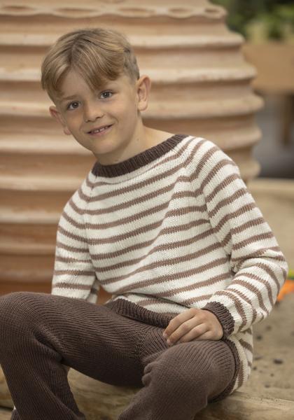 "Levi" Genser - Viking Design 2516-8A Kit - 2-12 år - Viking Bamboo