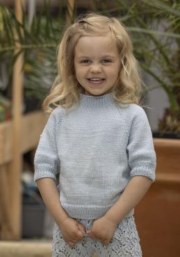 Fenja T-shirt - Viking Design 2516-6C Kit - 2 - 12 år - Viking Bjørk