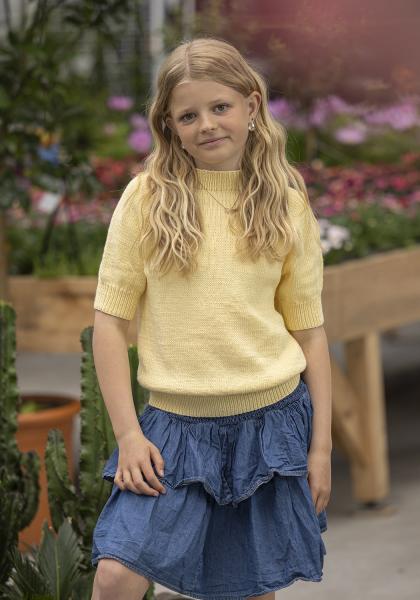 Fenja T-shirt - Viking Design 2516-6A Kit - 2 - 12 år - Viking Bjørk