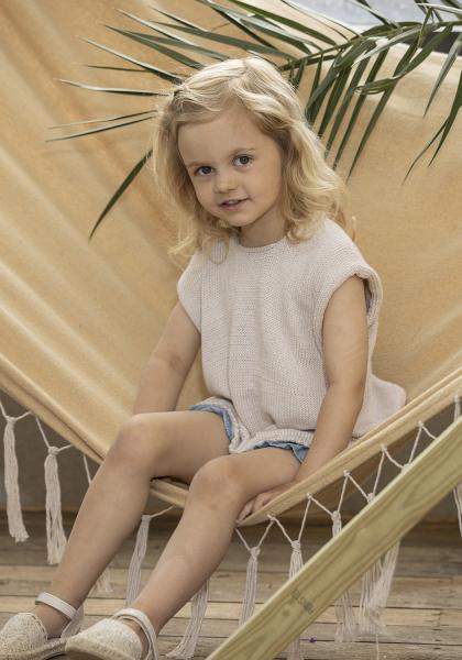 Vevina Top - Viking Design 2516-3A Kit - 2 - 12 år - Viking Bjørk