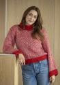 "Roséne" Genser - Viking Design 2517-8 Kit - XS-XXL - Viking Kid-Silk
