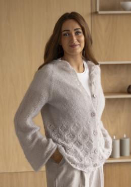 "Dalia" Cardigan - Viking Design 2517-3 Kit - XS-XXXL - Viking Kid-Silk