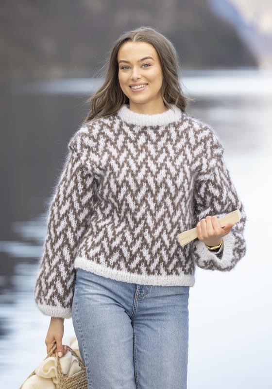 "Gine" Tröja - Viking Design 2511-8 Kit - XS-XXL - Viking Mohrino
