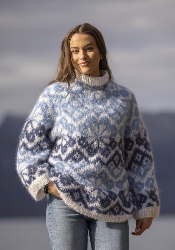 "Irja" Tröja - Viking Design 2511-4B Kit - XS-XXL - Viking Mohrino