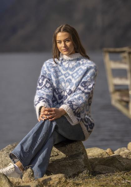 "Irja" Genser - Viking Design 2511-4B Kit - XS-XXL - Viking Mohrino