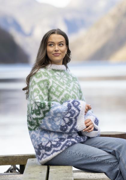 "Irja" Genser - Viking Design 2511-4A Kit - XS-XXL - Viking Mohrino