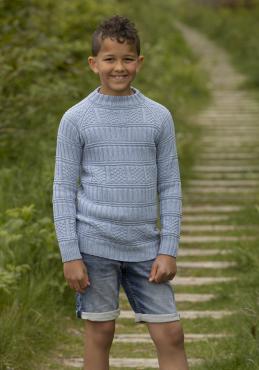 "Vier" Genser - Viking Design 2324-8 Kit - 2-12 år - Viking Bamboo