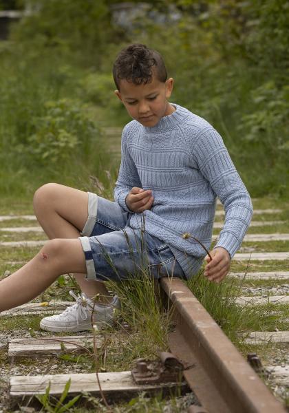 "Vier" Genser - Viking Design 2324-8 Kit - 2-12 år - Viking Bamboo