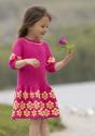"Paradis" Kjole - Viking Design 2324-1 Kit - 1-12 År - Viking Bamboo