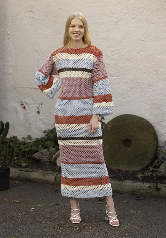 "Pina" Klänning - Viking Design 2318-4 Kit - XS - XXL - Viking Bambino