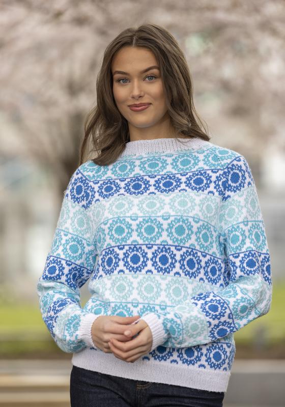 "Helianthea" Tröja - Viking Design 2513-2 Kit - XS - XXXL - Viking Bambino