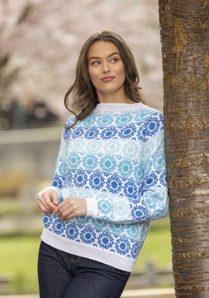 "Helianthea" Genser - Viking Design 2513-2 Kit - XS - XXXL - Viking Bambino