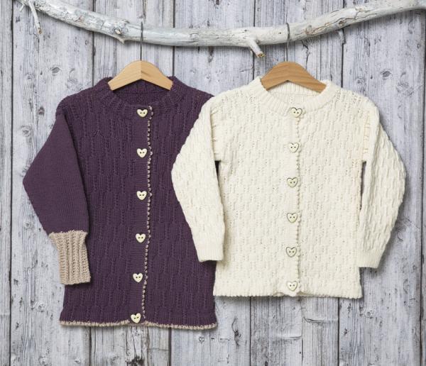 Ananas Jakke - Viking Design 1601-9 Kit - 2 - 12 år - Viking Bjørk