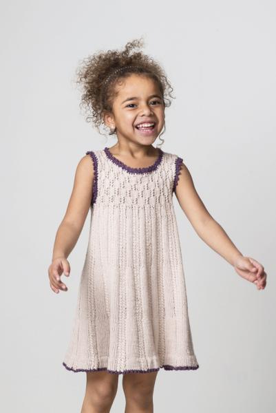 Ananas Tunika - Viking Design 1601-8B Kit - 2 - 12 år - Viking Bjørk