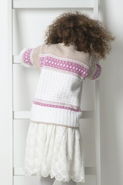Krystall genser - Viking Design 1601-5 Kit - 2 - 12 år - Viking Bjørk