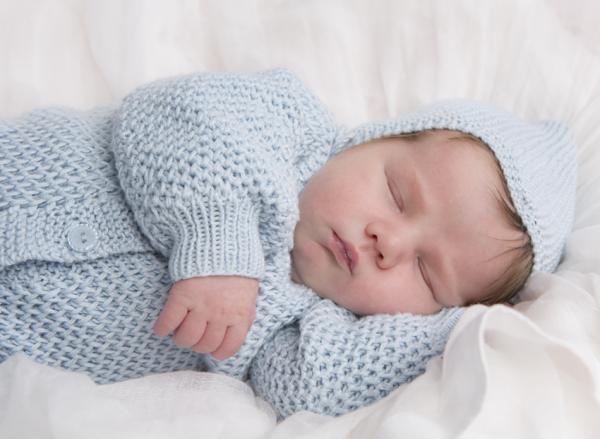Babysæt, dragt, hue og sokker - Viking Design 1301-20 Kit - 0 - 9mdr - Viking Bjørk
