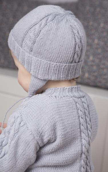 Jakke og hue - Viking Design 1301-7 Kit - 3-18 mdr - 2-4år - Viking Bjørk