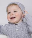 Jakke og hue - Viking Design 1301-7 Kit - 3-18 mdr - 2-4år - Viking Bjørk