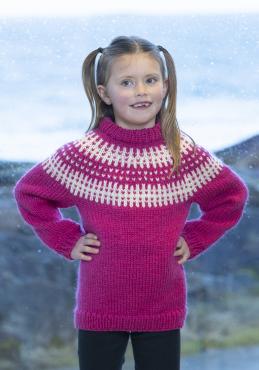 "Luca" Genser - Viking Design 2407-15A Kit - 2 - 12 år - Viking Hobbygarn