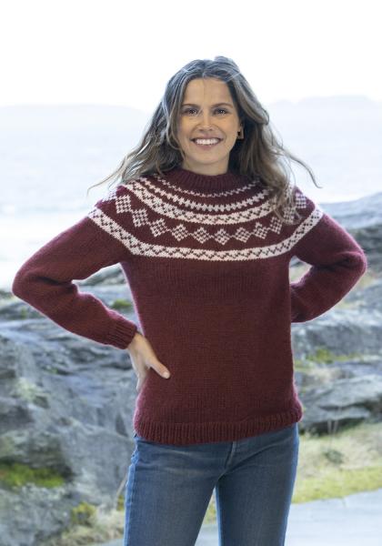 "Mel" Genser - Viking Design 2407-3B Kit - XS-XXL - Viking Hobbygarn