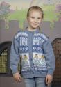 Ingfrid cardigan - Viking Design 2505-9 Kit - 2-12 År - Viking Alpaca Storm