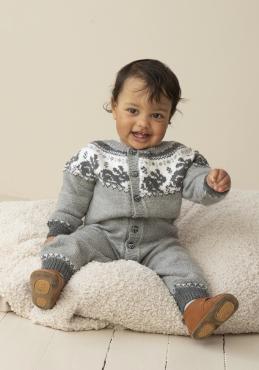 "Kanin" Heldragt - Viking Design 2314-4 Kit - 3 - 48 mdr - Viking Baby merino