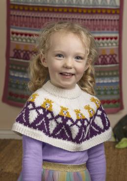 Marielle Hals  - Viking Design 2505-4B Kit - 2-12 År - Viking Alpaca Storm
