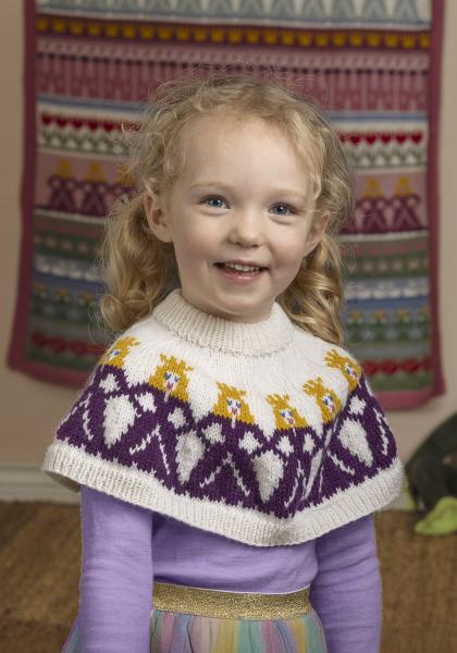 Marielle Hals  - Viking Design 2505-4B Kit - 2-12 År - Viking Alpaca Storm