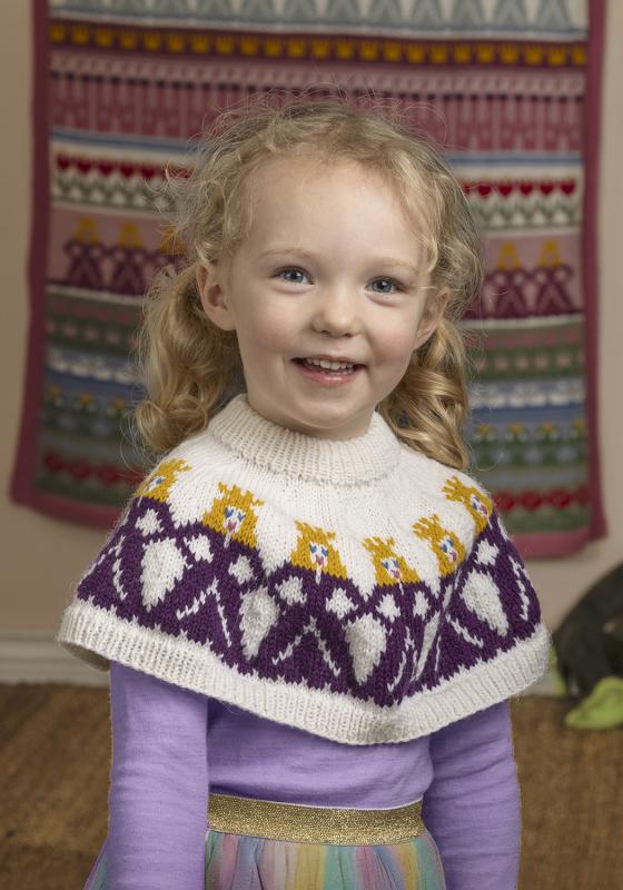 Marielle Hals - Viking Design 2505-4B Kit - 2-12 År - Viking Alpaca Storm