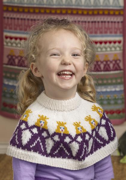 Marielle Hals  - Viking Design 2505-4B Kit - 2-12 År - Viking Alpaca Storm
