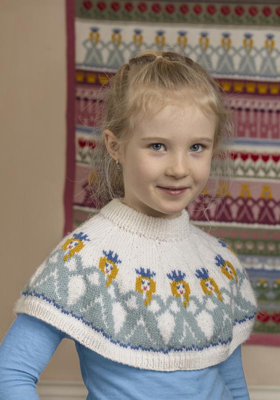 Marielle Hals - Viking Design 2505-4A Kit - 2-12 År - Viking Alpaca Storm