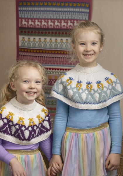 Marielle Hals  - Viking Design 2505-4A Kit - 2-12 År - Viking Alpaca Storm