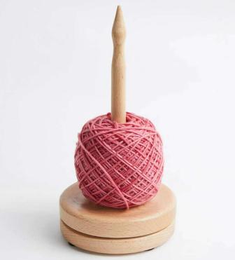 KnitPro Natural Garnholder Birk Natur
