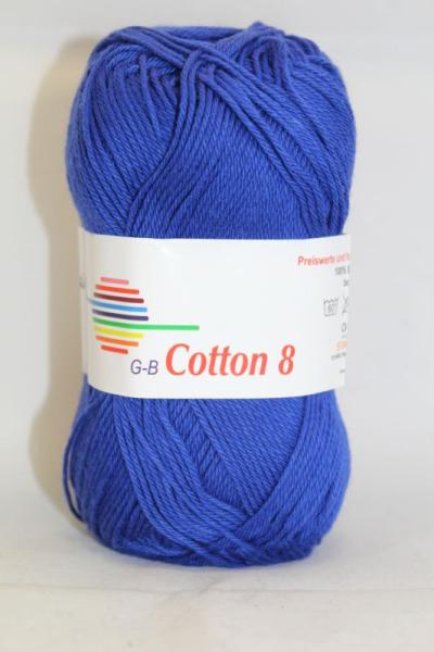 G-B Cotton 8/4 - 1220 Kongeblå