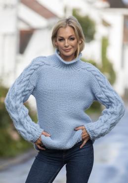 "True blue" genser - Viking Design 2426-11 Kit - XS-XXL - Viking Snorre 