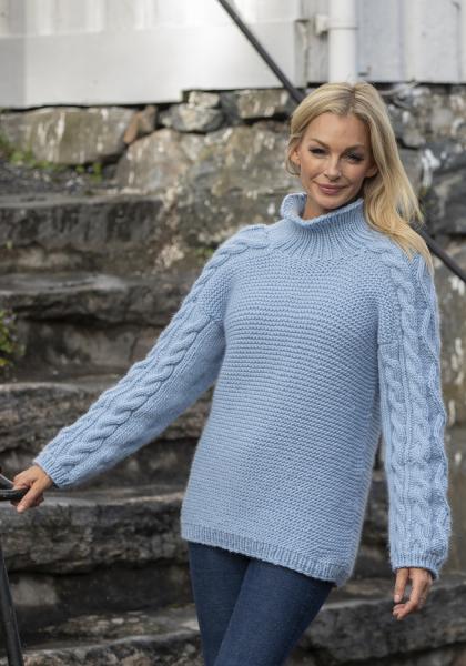 "True blue" genser - Viking Design 2426-11 Kit - XS-XXL - Viking Snorre 