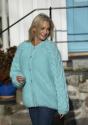 "Turquoise tears" cardigan- Viking Design 2426-10 Kit - XS-XXL - Viking Snorre