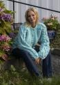 "Turquoise tears" cardigan- Viking Design 2426-10 Kit - XS-XXL - Viking Snorre