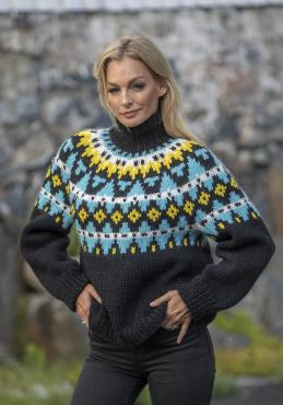 "Trouble" genser- Viking Design 2426-9 Kit - XS-XL - Viking Snorre