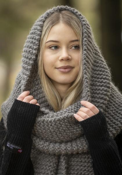 "Mika" Halstørklæde - Viking Design 2413-6 Kit - 40 x 240 cm - Viking Lovikka