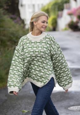 "Greenday" genser- Viking Design 2426-6 Kit - XS-XL - Viking Snorre