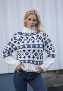 "Ocean eyes" genser- Viking Design 2426-5 Kit - XS-XXL - Viking Snorre