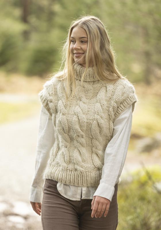 Chunky väst - Viking Design 2413-2 Kit - XS - XXL - Viking Lovikka