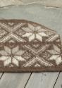 Snoi filtet siddeunderlag - Viking Design 2427-26B Kit - 60 x 45 cm - Viking Snorre