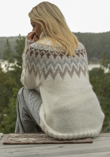 Snoi filtet siddeunderlag - Viking Design 2427-26B Kit - 60 x 45 cm - Viking Snorre