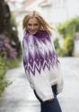 "Purple rain" genser- Viking Design 2426-1B Kit - XS-XXL - Viking Snorre