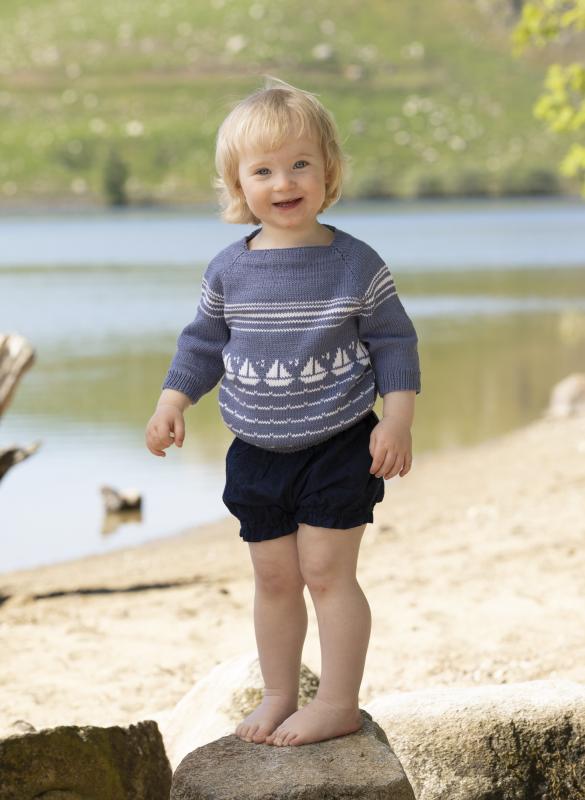 "Regatta" Tröja - Viking Design 2018-7 Kit - 2 - 12 år - Viking Bjørk