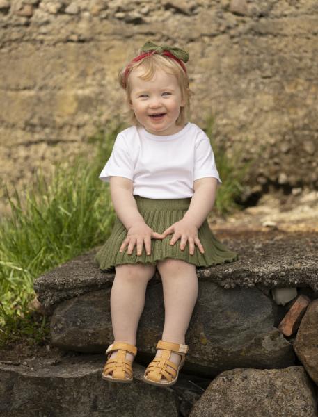 "Cerena" Genser, nederdel og hårbånd - Viking Design 2018-4 Kit - 2 - 12 år - Viking Bjørk